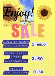 uitverkoop kleding